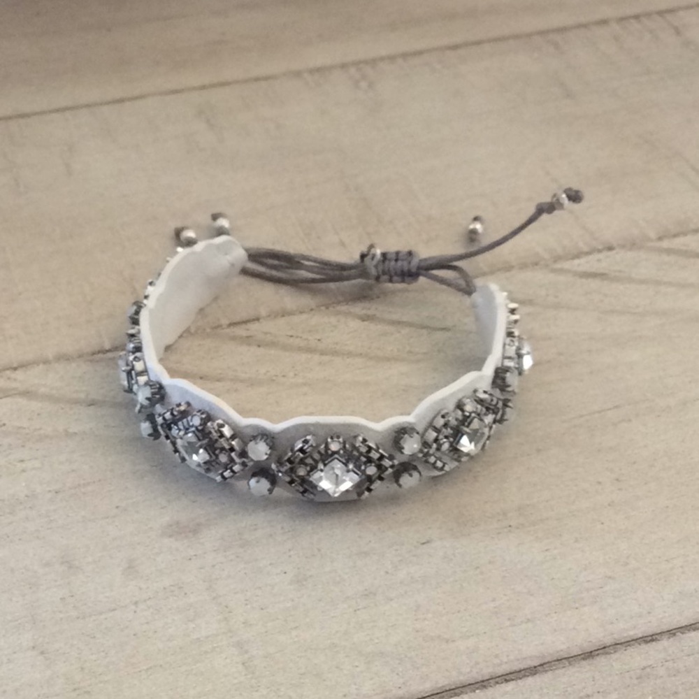 Stella and Dot Chiara Embroidered Bracelet